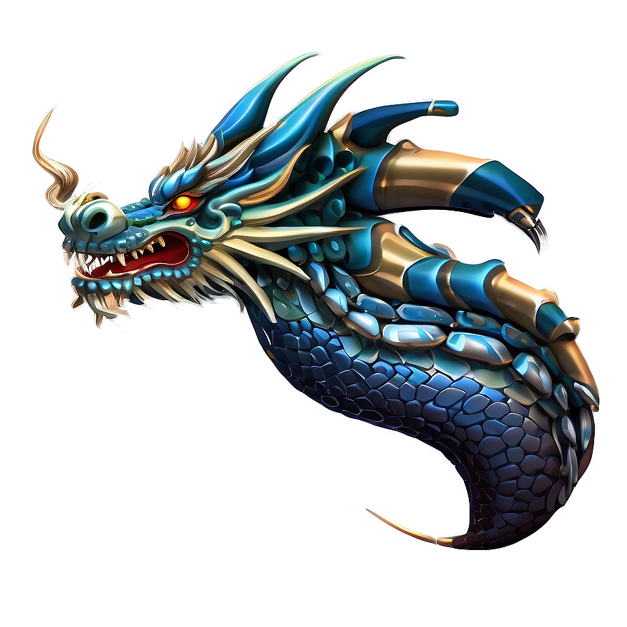 Eastern Dragon Art Png Edo99