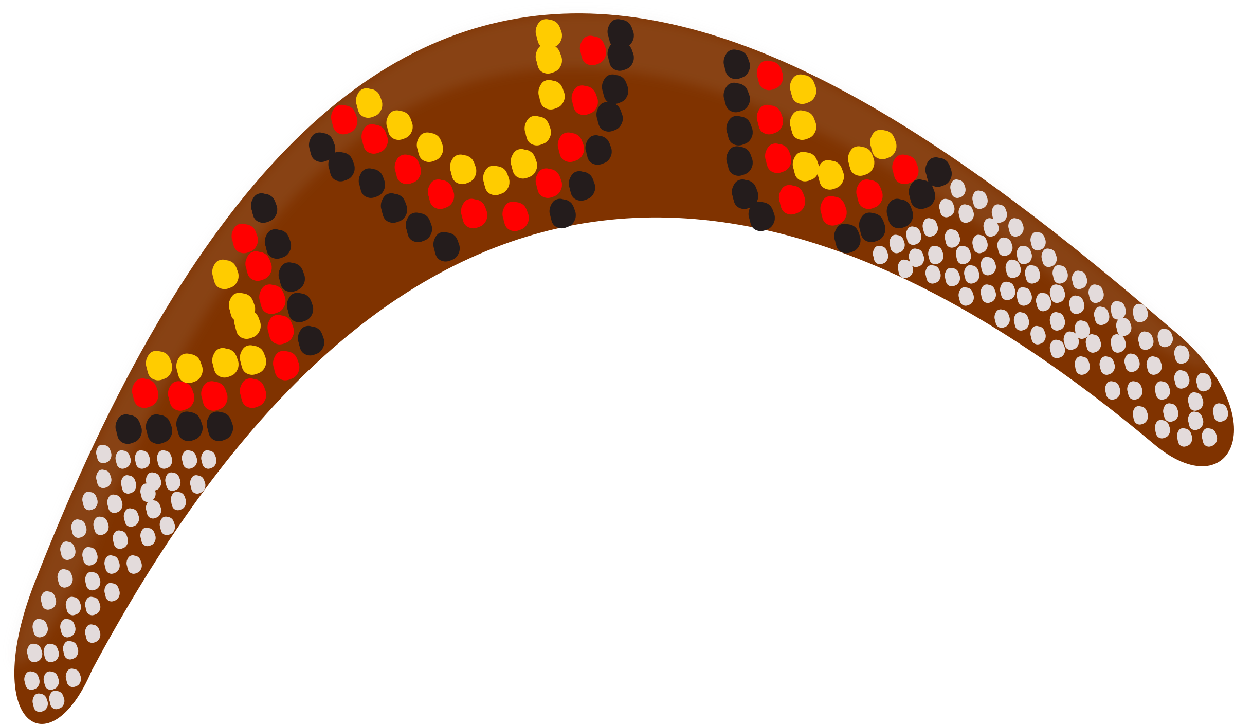 Easy Aboriginal Art Boomerang, HD Png Download PNG with transparent background