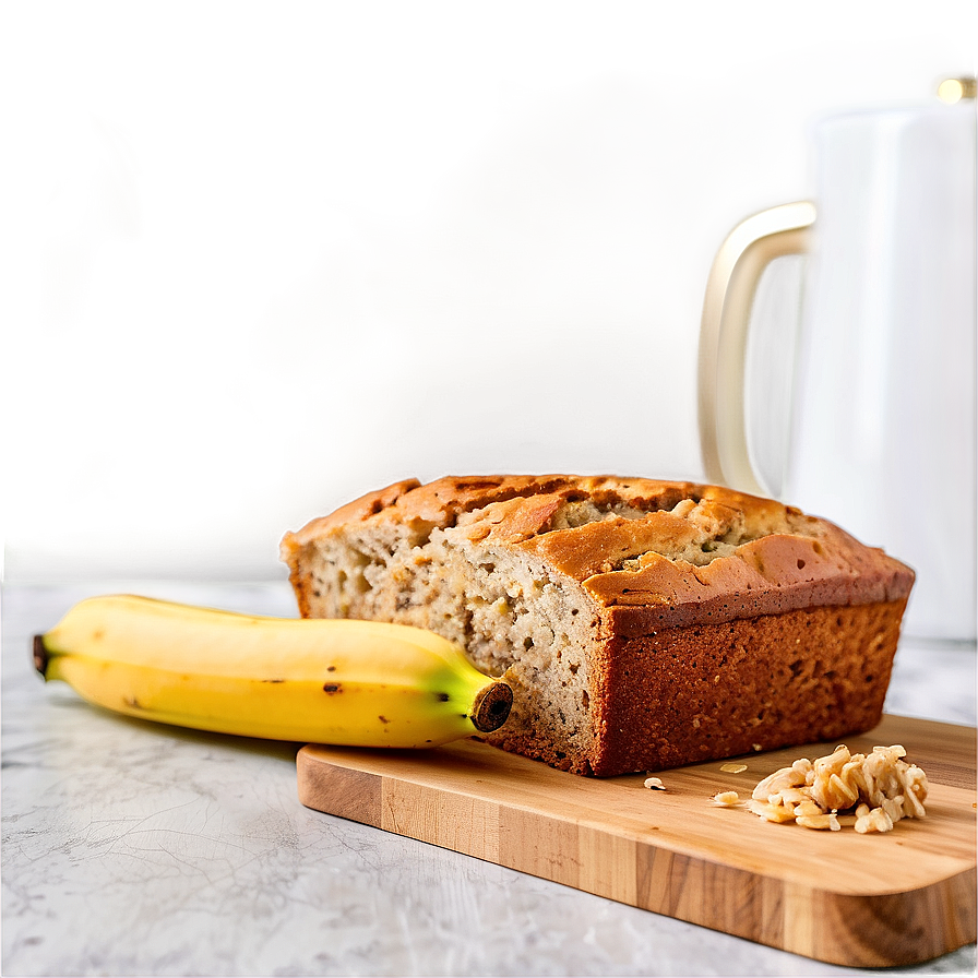 Easy Banana Bread Recipe Png 47