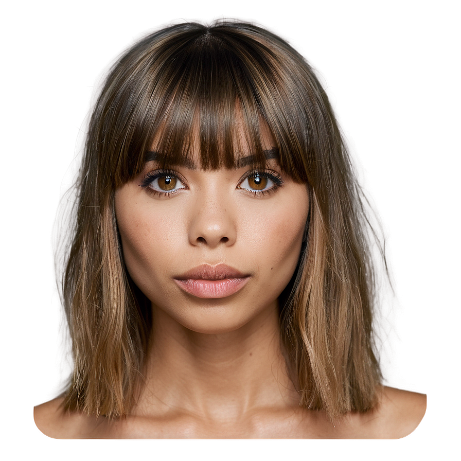 Easy Bangs For Everyday Png Tun