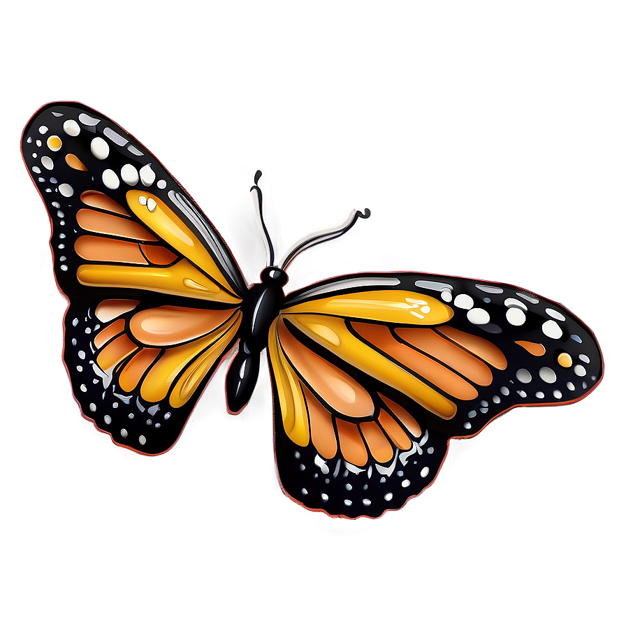 Easy Butterfly Outline Png Vup