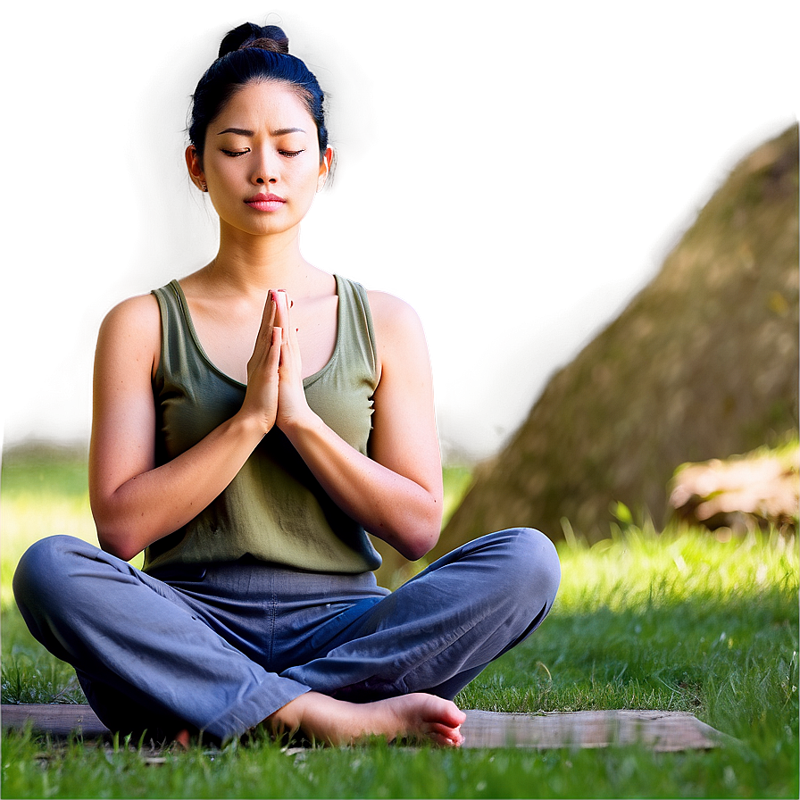 Easy Meditation Techniques Png Rxf