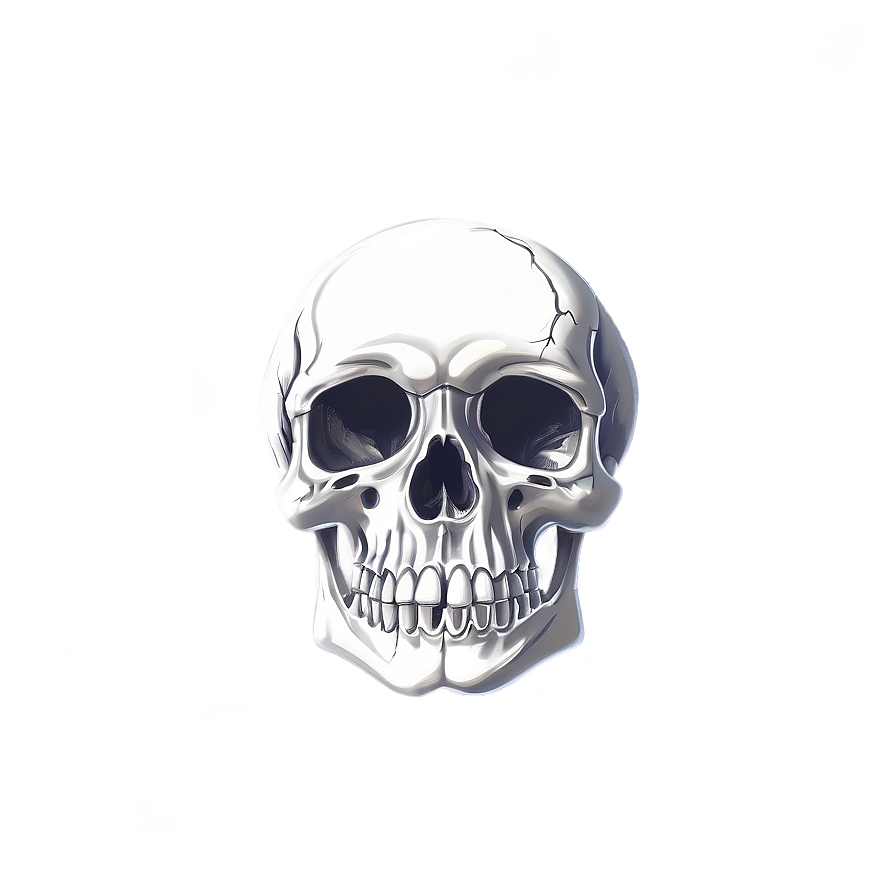 Easy Skull Sketch Png 64