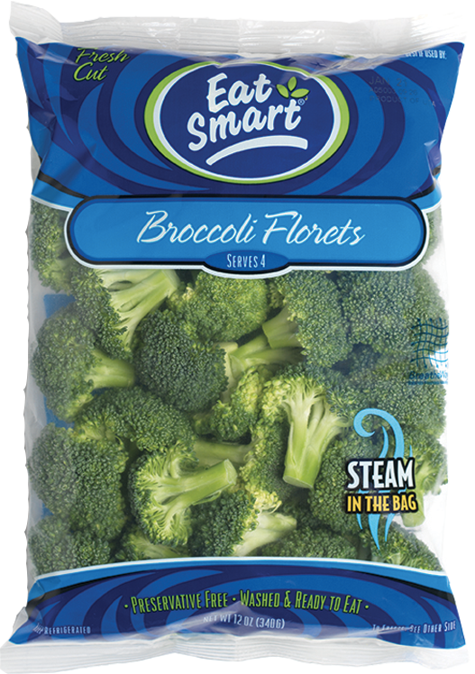 Broccoli Florets Bag - Steam In Bag Broccoli, HD Png Download PNG with transparent background