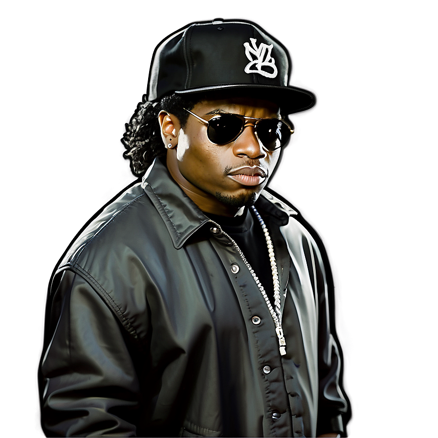 Eazy E Legendary Rapper Png 06252024