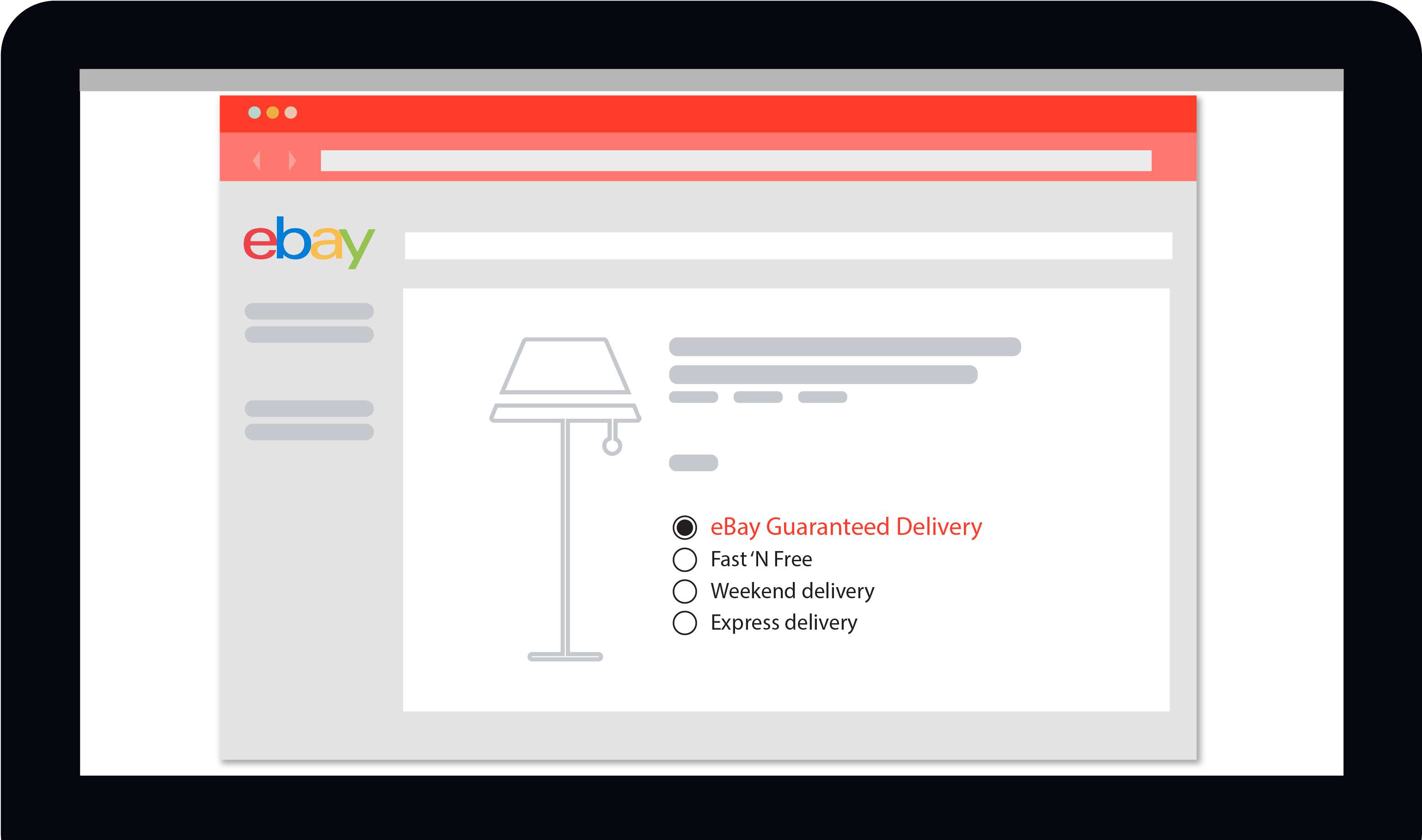 Ebay Guaranteed Delivery Options Screenshot