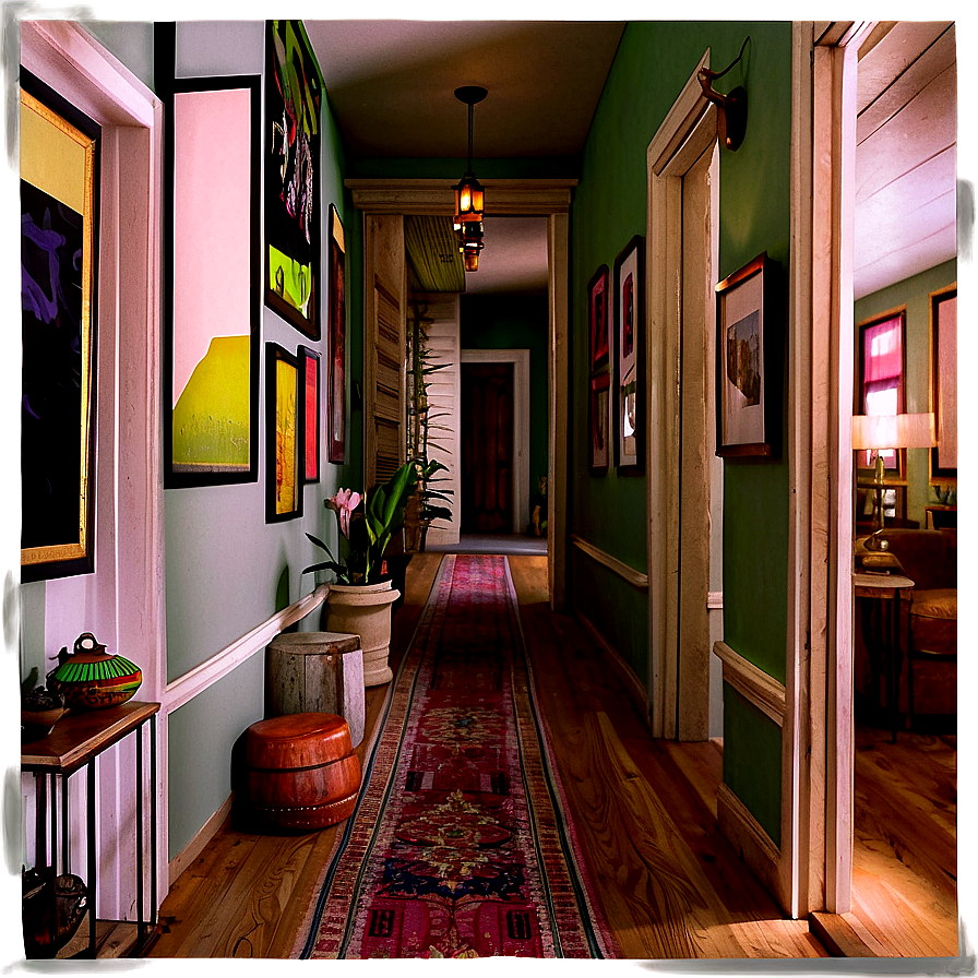 Eclectic Hallway Looks Png 06242024