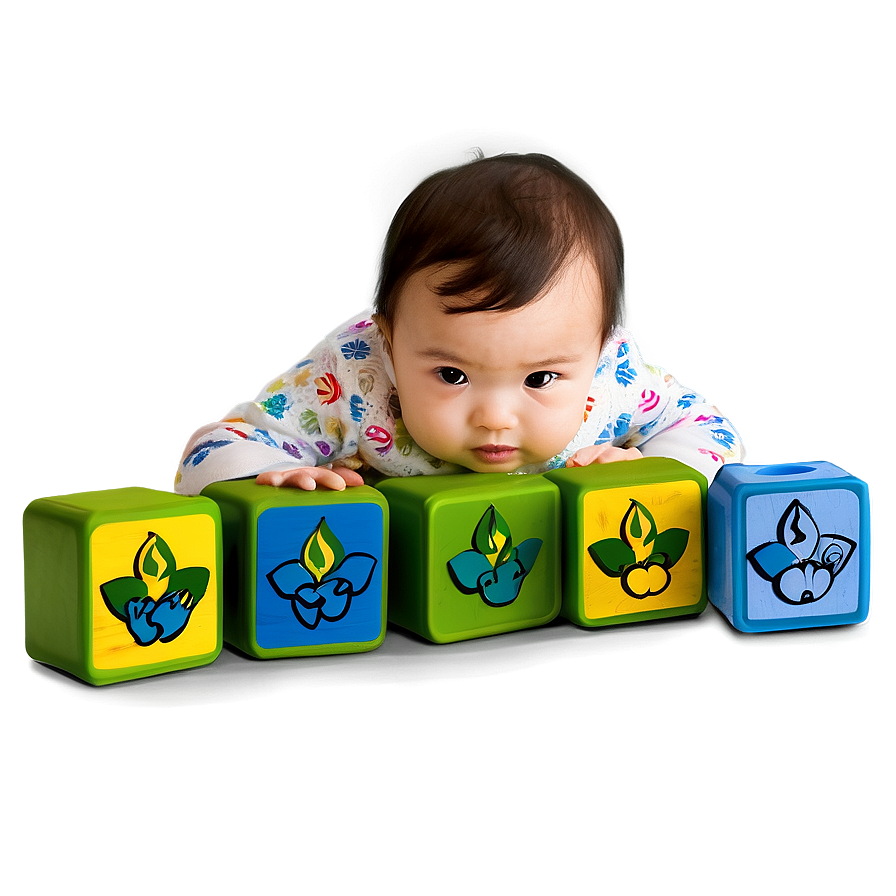 Eco-friendly Baby Blocks Png 06212024