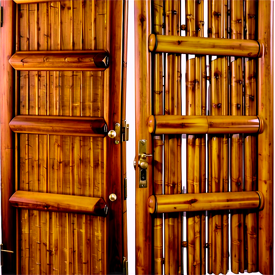 Eco-friendly Bamboo Door Png Ndo5