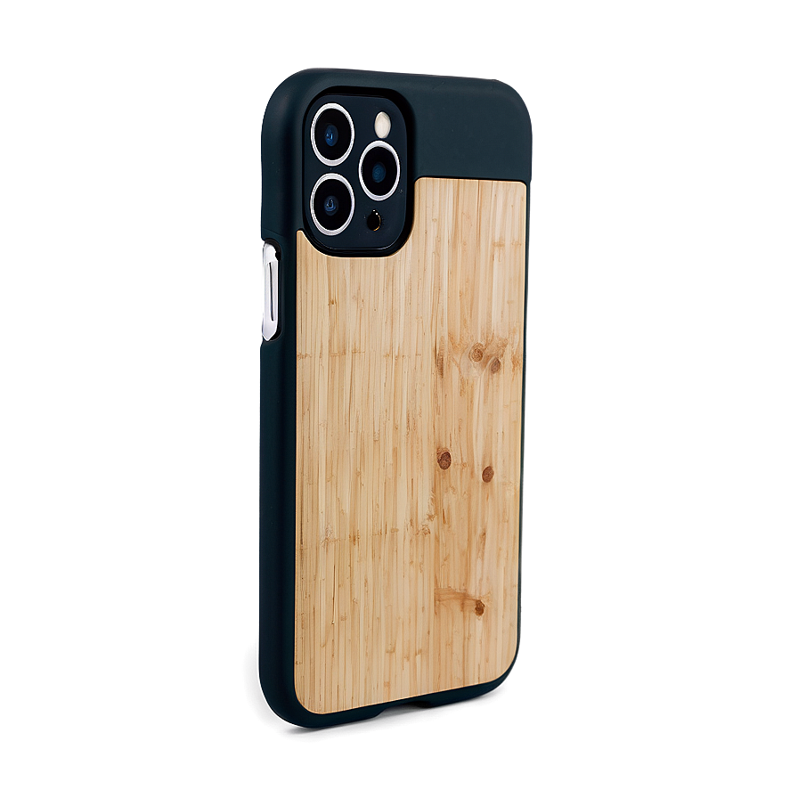 Eco-Friendly Bamboo Phone Case PNG clh PNG with transparent background