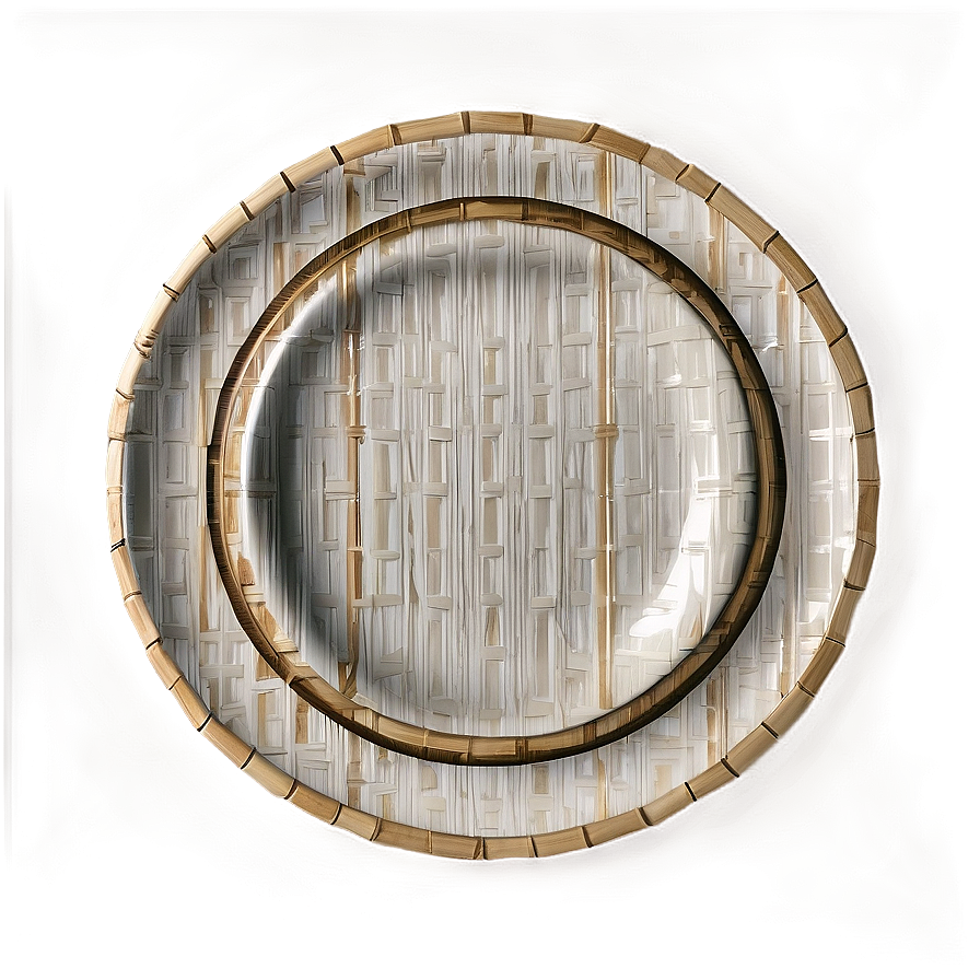 Eco-Friendly Bamboo Plates PNG 88 PNG with transparent background