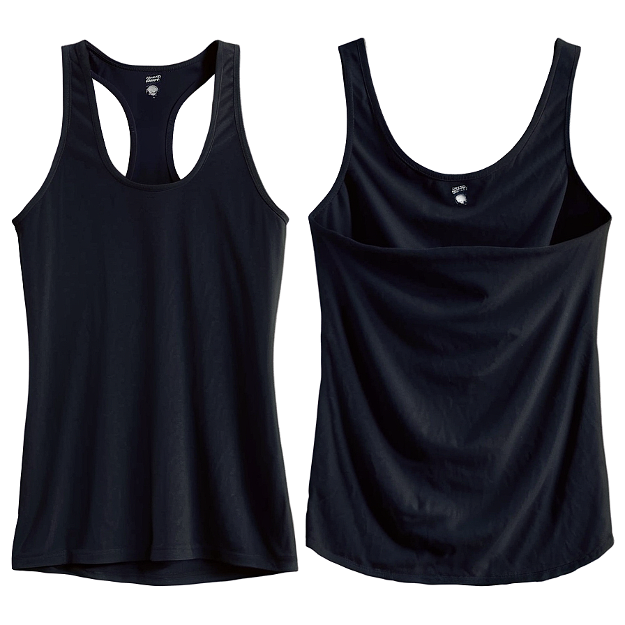 Eco-friendly Black Tank Top Png 82