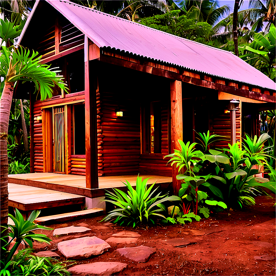 Eco-Friendly Cabin Sustainability PNG ghl PNG image with a transparent background, free high-resolution download