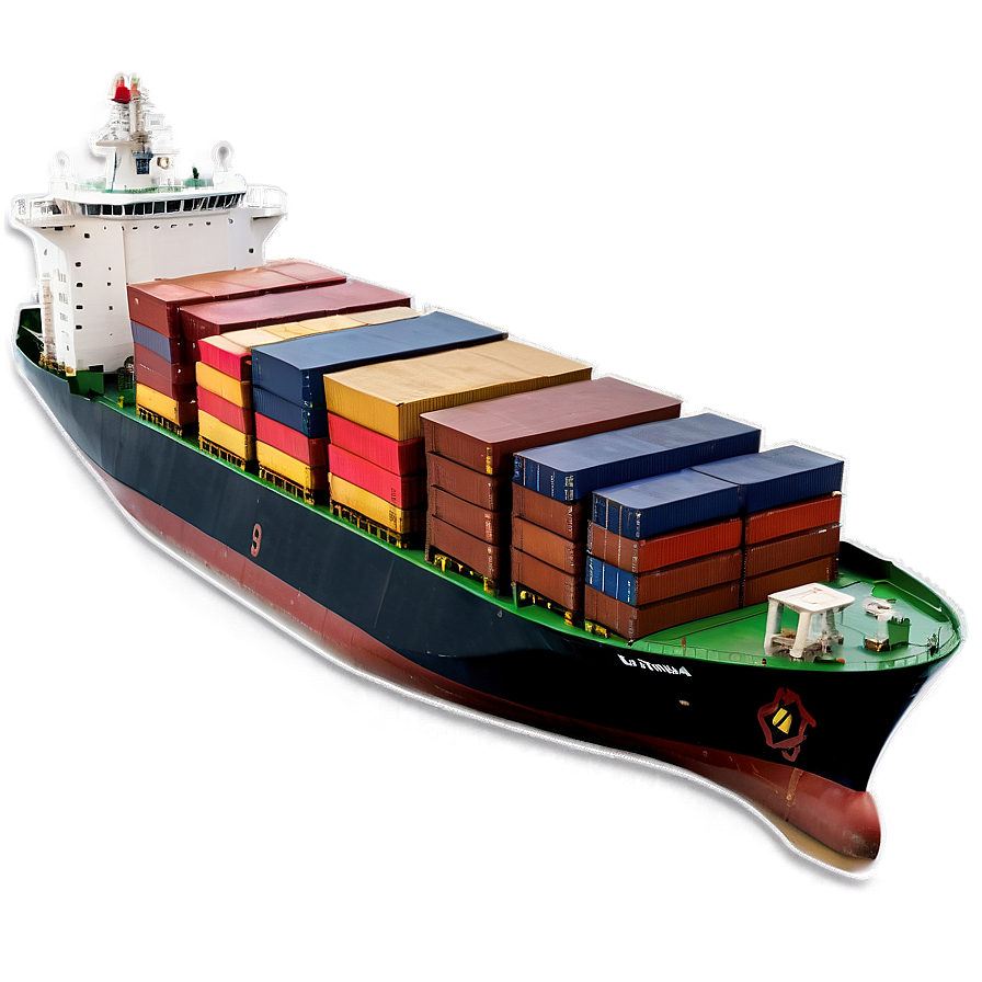 Eco-friendly Cargo Ship Png 06122024