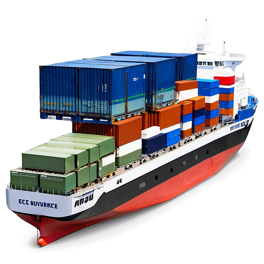 Eco-friendly Cargo Ship Png Awf33