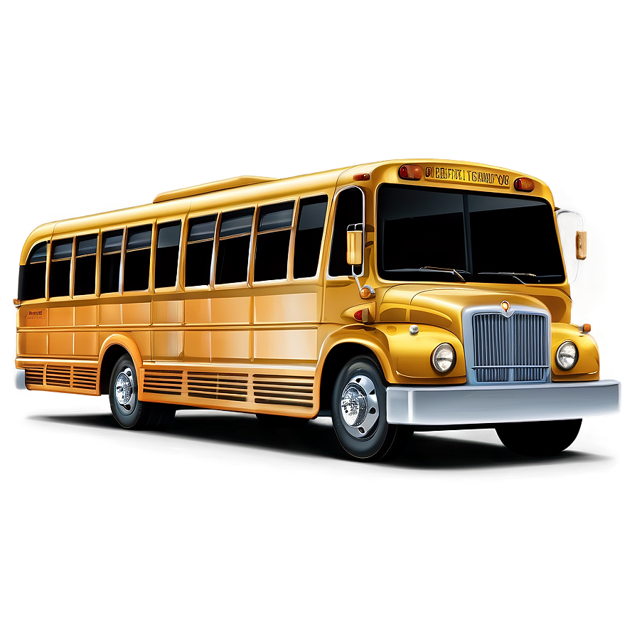 Eco-friendly Cartoon Bus Png 58