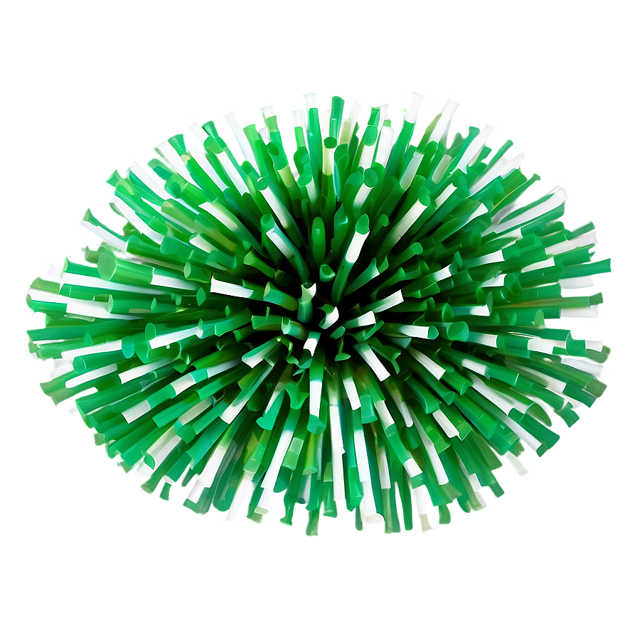 Eco-friendly Cheer Pom Poms Png 06282024