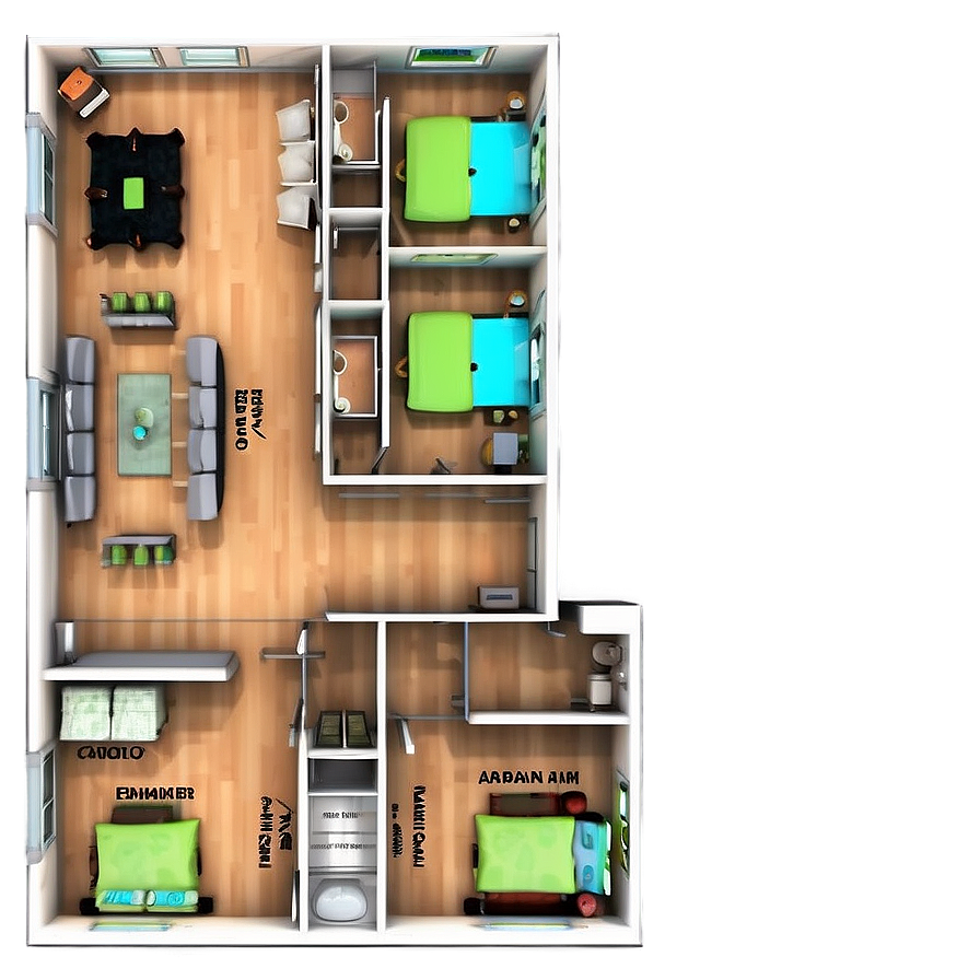 Eco-friendly Floor Plan Png 06262024