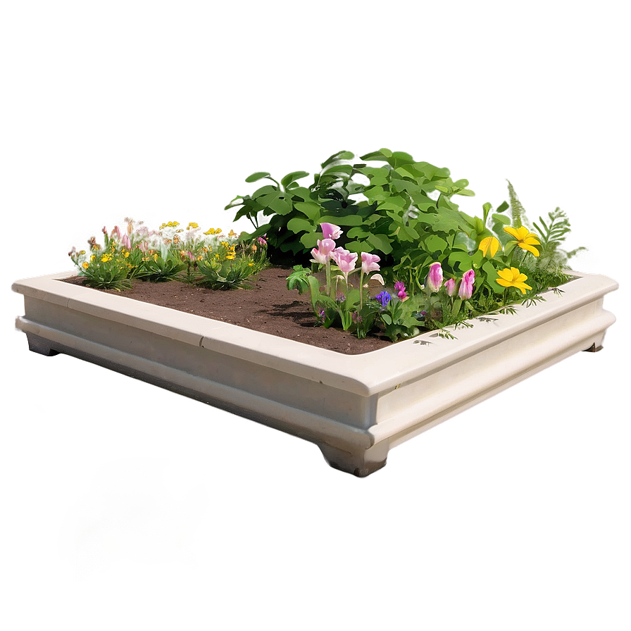 Eco-friendly Flower Bed Png Cme68