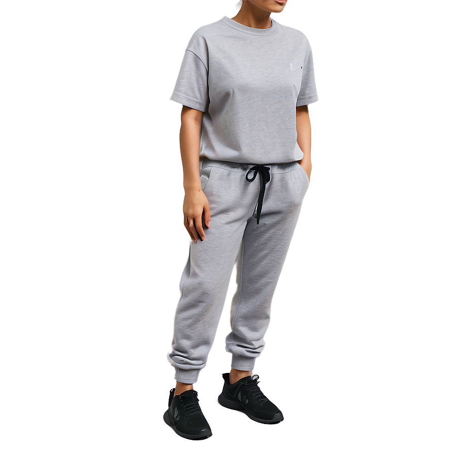 Eco-friendly Grey Sweatpants Png Skk