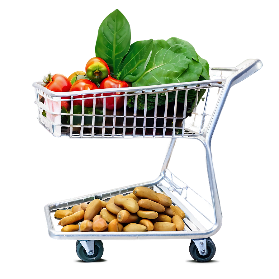 Eco-friendly Grocery Cart Png 73