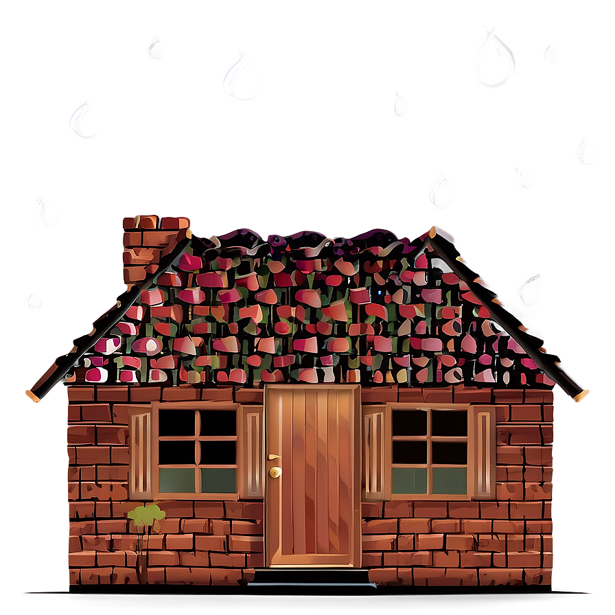 Eco-friendly House Clipart Png 06122024