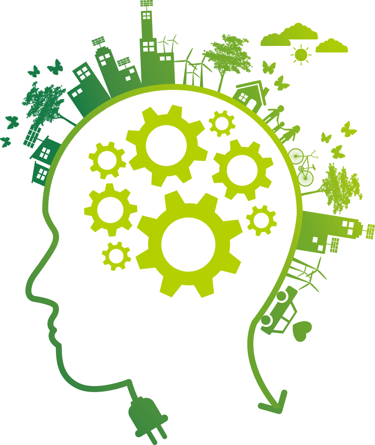 Graphic Natural Point Environment Sustainability Design - Ecology And Environment Poster, HD Png Download PNG with transparent background