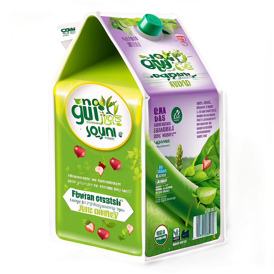 Eco-friendly Juice Box Png 65