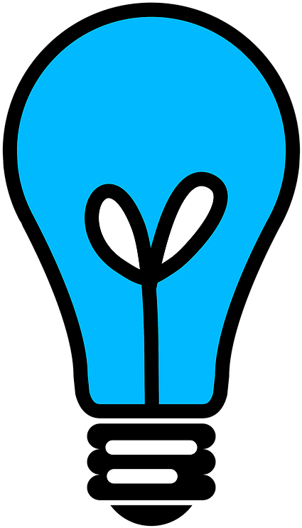 Eco Friendly Lightbulb Graphic