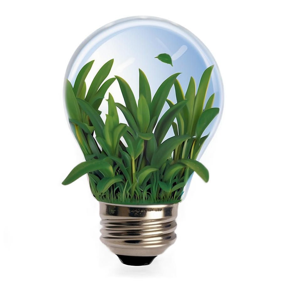Eco-Friendly Lightbulb PNG 27 PNG image with a transparent background, free high-resolution download