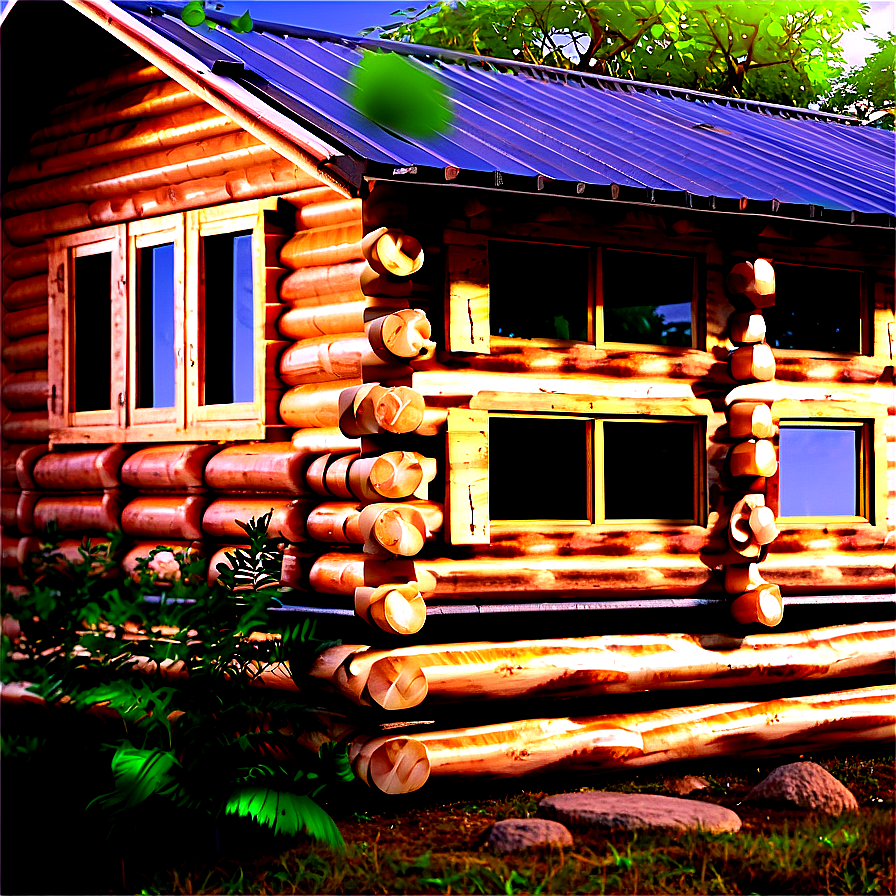 Eco-friendly Log Cabin Png Lak