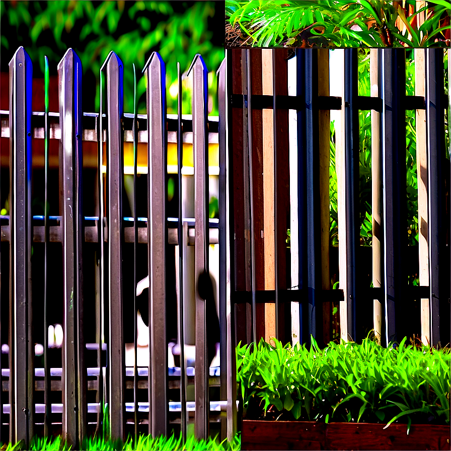 Eco-friendly Metal Fence Options Png Cru