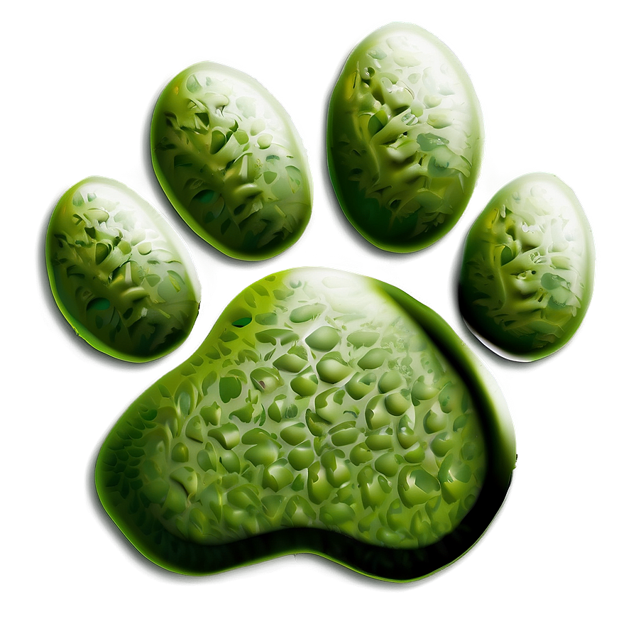 Eco-Friendly Paw Print PNG 05042024 PNG with transparent background