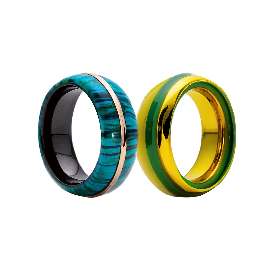 Eco-friendly Recycled Rings Png Oya