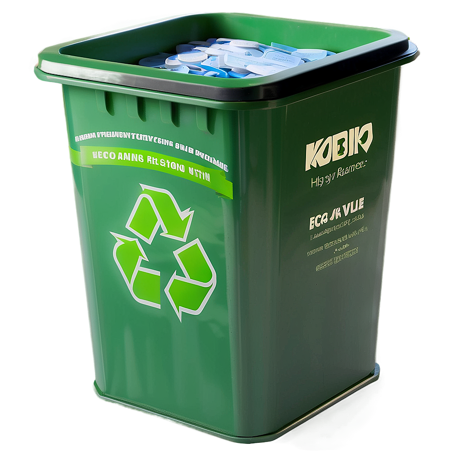 Eco-friendly Recycling Bin Png Glj