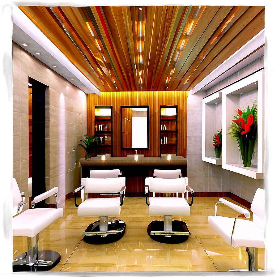 Eco-friendly Salon Interior Design Png Rtm42