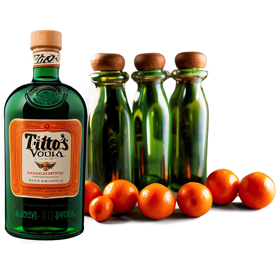 Eco-friendly Tito's Vodka Bottle Png Vqt85