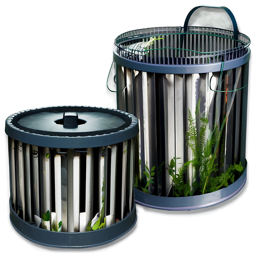 Eco-friendly Trash Bin System Png 05252024