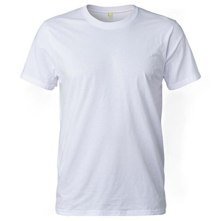 Eco-friendly White Tee Png 7