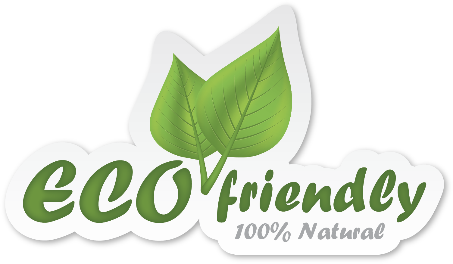 Eco Friendly100 Percent Natural Logo