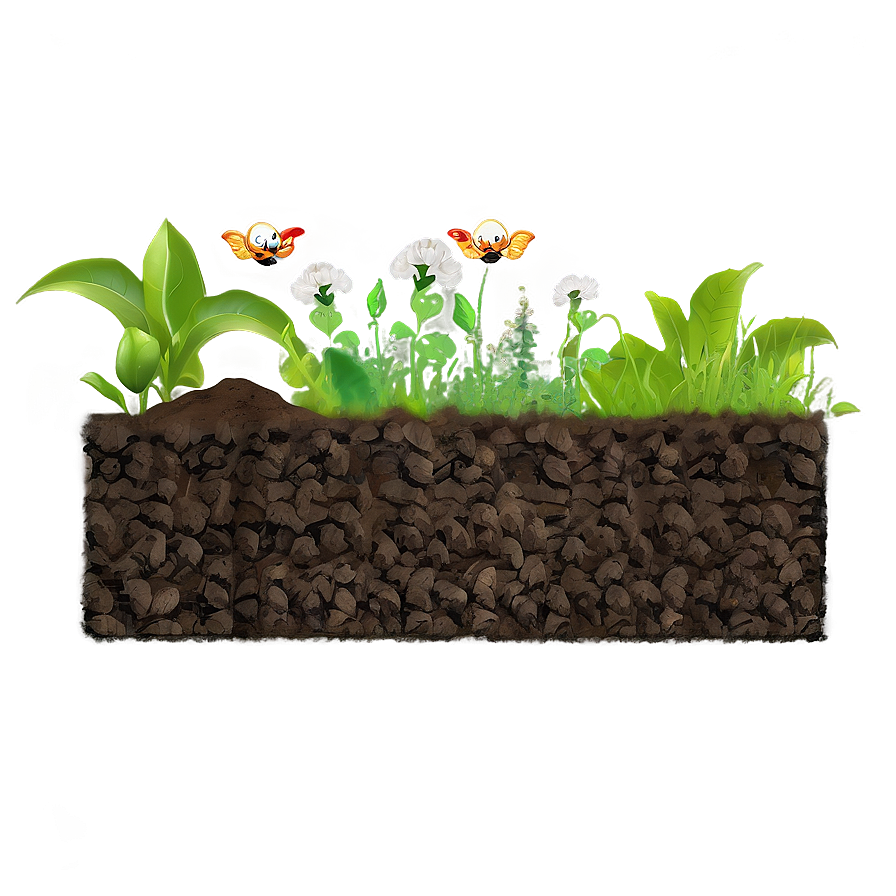 Eco Garden Dirt Texture Png Xmi