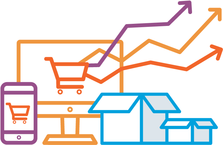Rsr Ecommerce Growth - Ecommerce Growth Png, Transparent Png PNG with transparent background