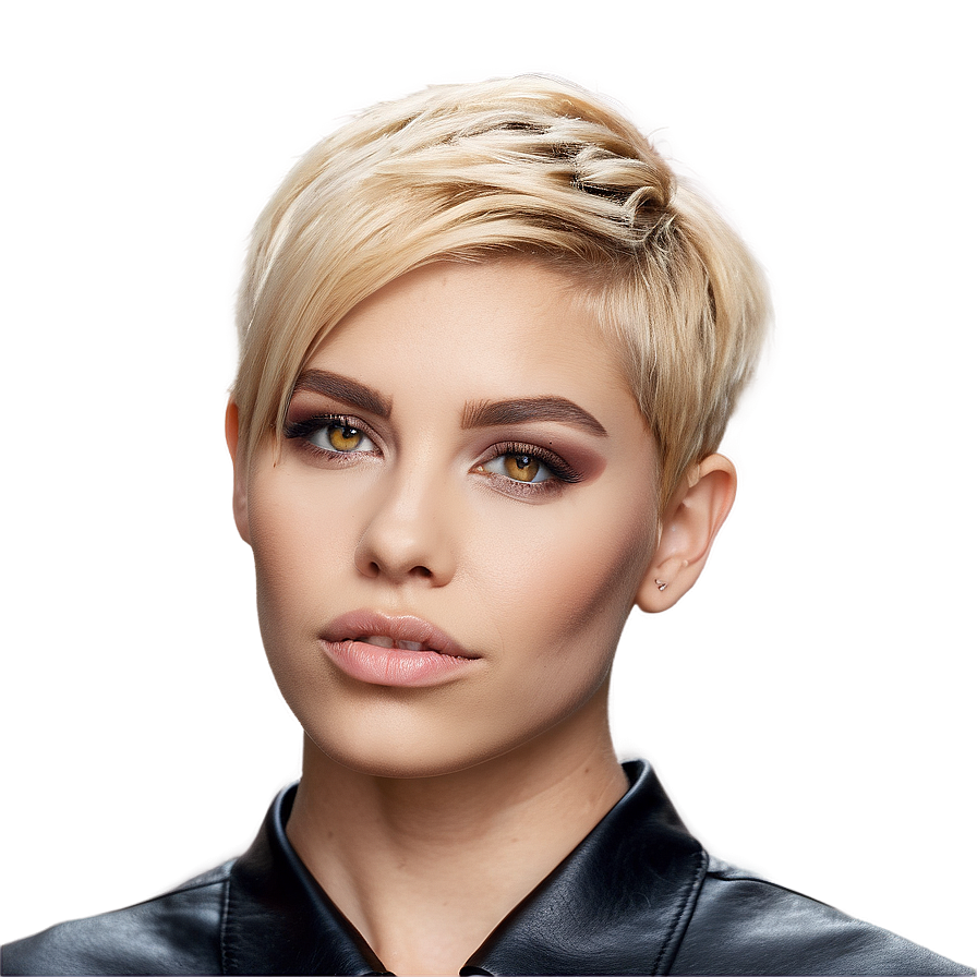 Edgy Blonde Haircuts Png 10