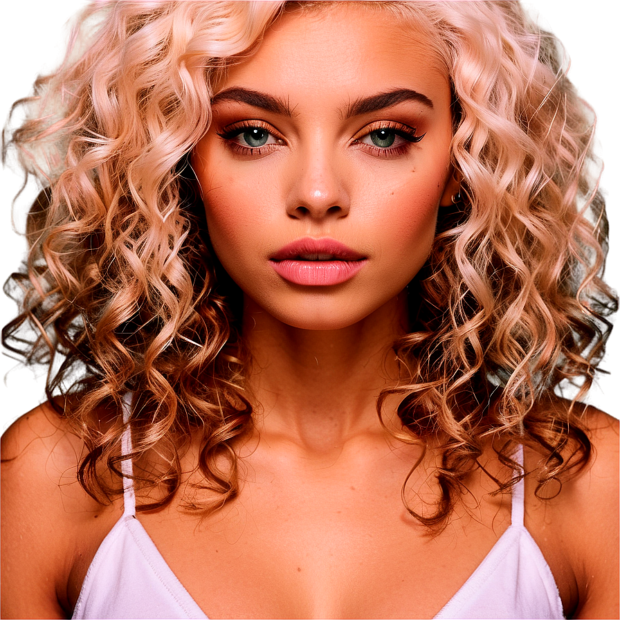 Edgy Perm Hair For Bold Look Png 74