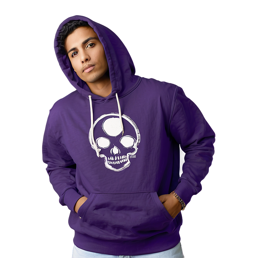 Edgy Purple Hoodie Outline Png Wyx22