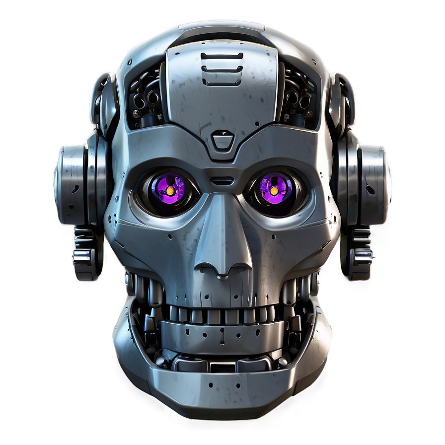 Edgy Robot Head Png Gsg28