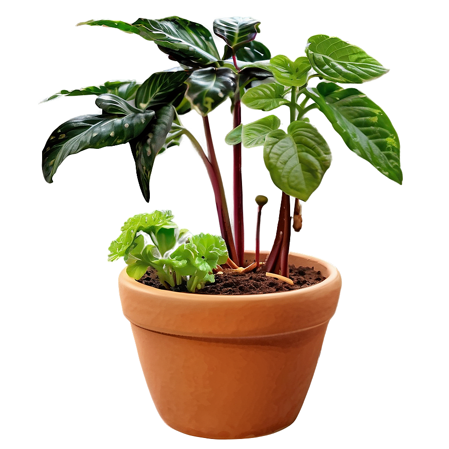 Edible Potted Plants Png Vgg25