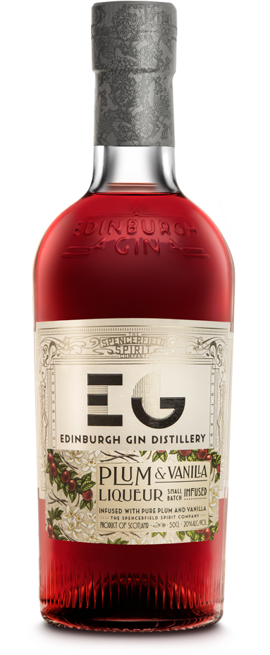Plum & Vanilla Liqueur Bottle - Edinburgh Gin Rhubarb & Ginger Liqueur, HD Png Download PNG image with a transparent background, free high-resolution download