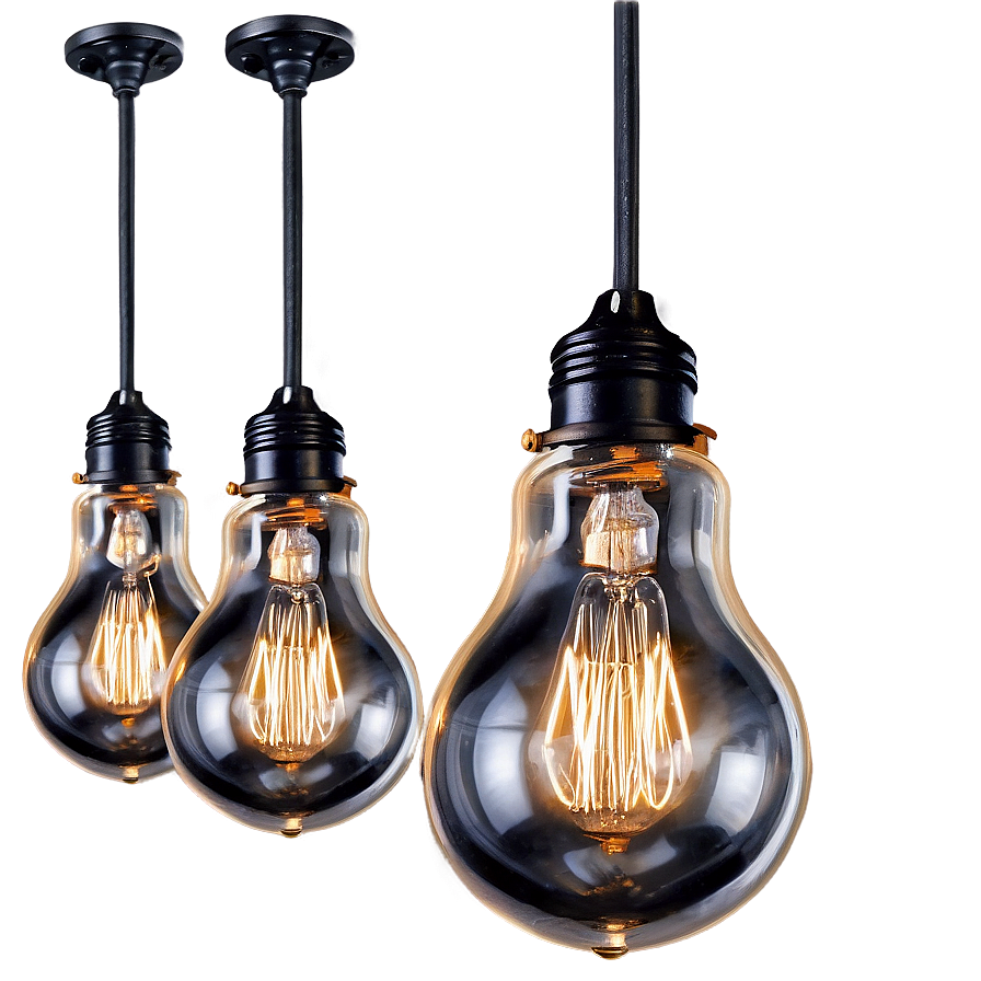 Edison Bulb Light Fixture Png Hmh