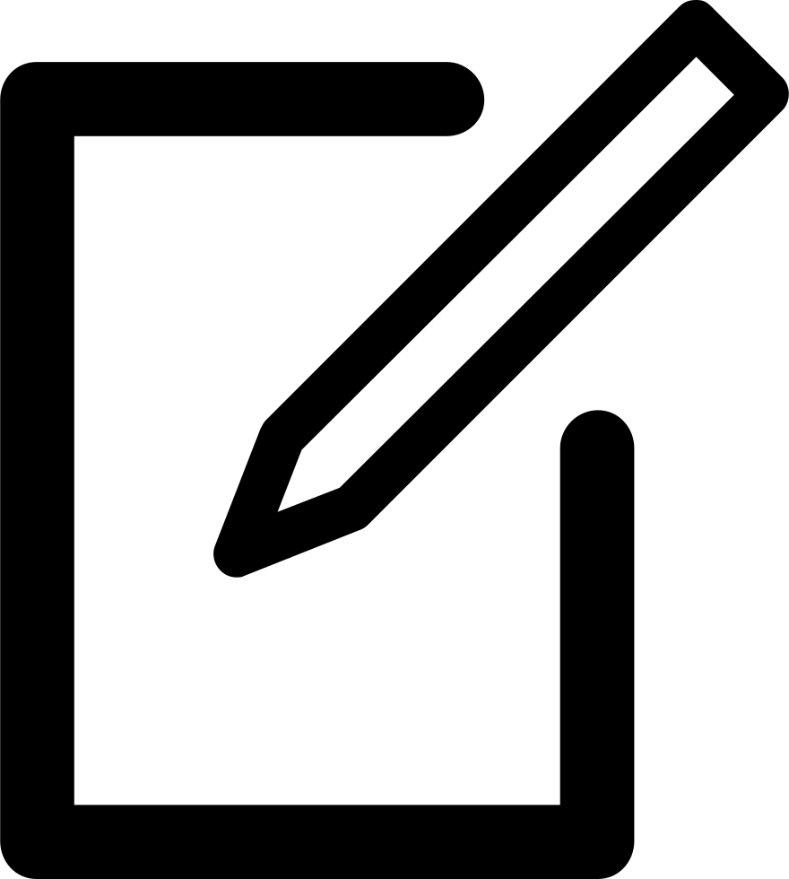 Edit Document Button Comments - Edit Button Icon Png, Transparent Png PNG with transparent background